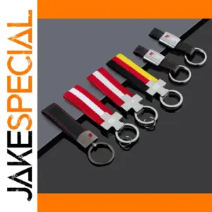 S line Metal Car Keychain Collection