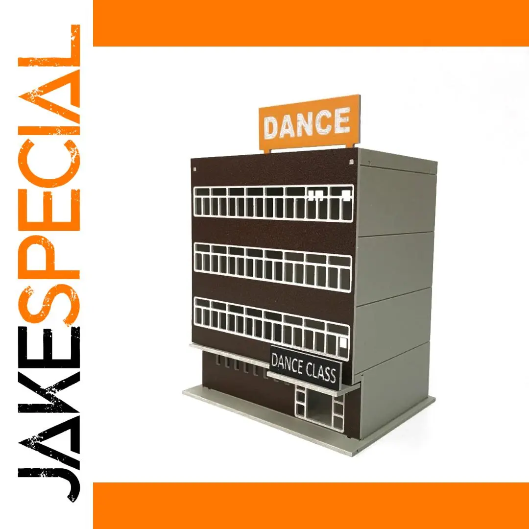 Dance Studio Building Model for HO Scale Layouts 1 Dance Studio Building Model for HO Scale Layouts