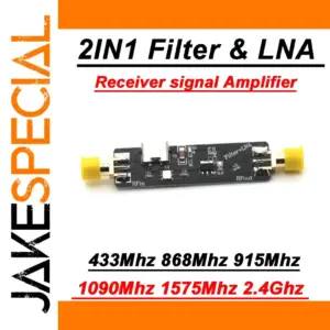 2IN1 RF Filter & LNA Module 6 Bands 5V, SMA