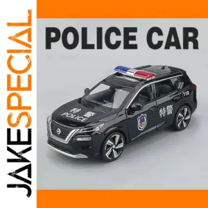 1:32 Scale Diecast Police Car Model E21016