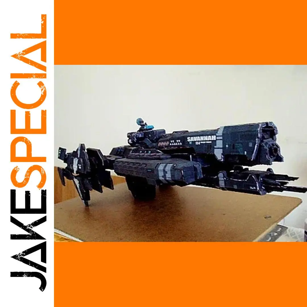 UNSC Savanaah Paper Model Kit 1 UNSC Savanaah Paper Model Kit