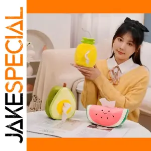 Fruit Plush Tissue Box for Home & Car