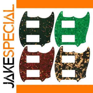 US Fender Mustang Classic Series Pickguard in Various Finishes