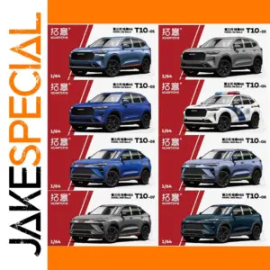 HAVAL H6 Gen.3 1/64 Diecast Model in Multiple Colors