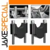Aluminum Handlebar Riser Clamps for Motorcycles and Bikes