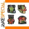 Colorful Frog Badge for Clothing & Accessories