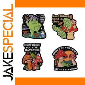Colorful Frog Badge for Clothing & Accessories