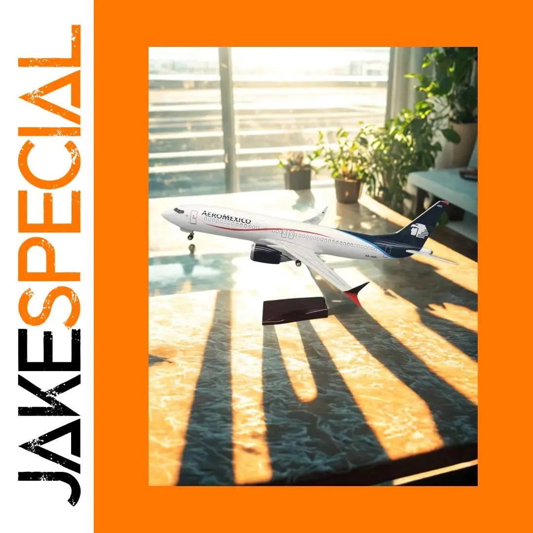 Aeromexico Boeing 737 Model 1:85 Resin Replica 1 Aeromexico Boeing 737 Model 1:85 Resin Replica