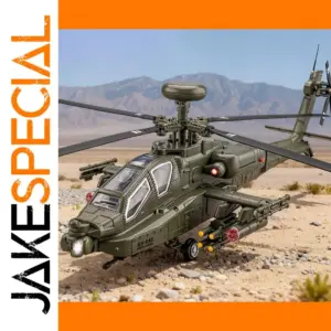 AH-64 Apache Alloy Combat Helicopter Model