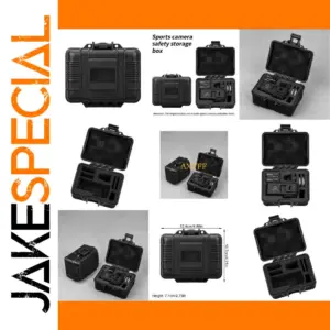 Rugged Action Camera Storage Case for Models 3, 4, and 5Pro