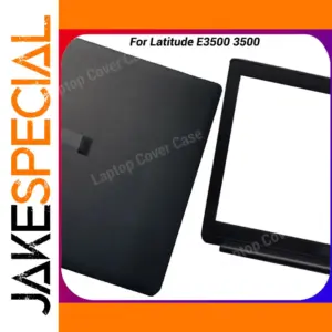 Black LCD Back Cover and Front Bezel for Dell Latitude 3500