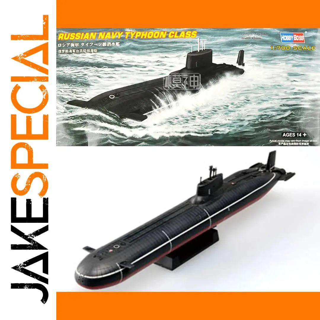 Typhoon-Class Submarine Model Kit 1:700 Scale 1 Typhoon-Class Submarine Model Kit 1:700 Scale