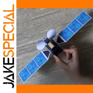 Small Satellite Paper Model Craft Kit