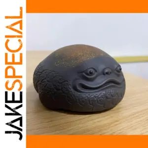 Purple Sand Golden Toad Tea Pet for Decor