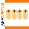 Gold Copper Gas Adapter Extension Set for Camping