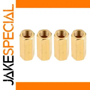 Gold Copper Gas Adapter Extension Set for Camping