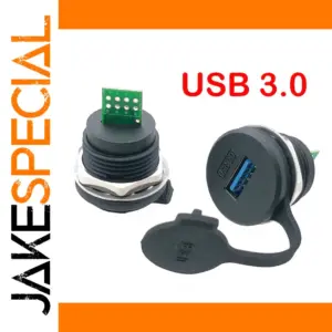 USB Panel-Mount Connector for Reliable Data & Power