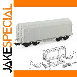HO Scale Covered Coil Wagon Kit C8762JJ