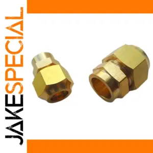 Brass HVAC Coupling & Nut Set 6.35mm-19.05mm
