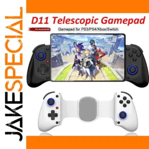 Wireless Gaming Controller with Hall Effect Joysticks
