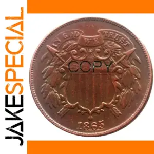 Vintage US Coins Set 1865-1873 with Patriotic Design