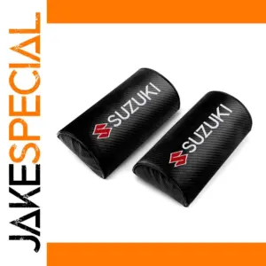 Suzuki Car Neck Pillow 23.5×12×7 cm Black
