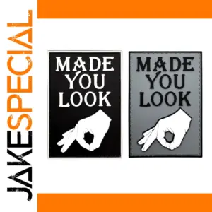 MADE YOU LOOK PVC Patch for Bags