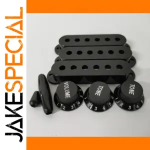 Black Guitar Parts Set for FD ST-style Guitars