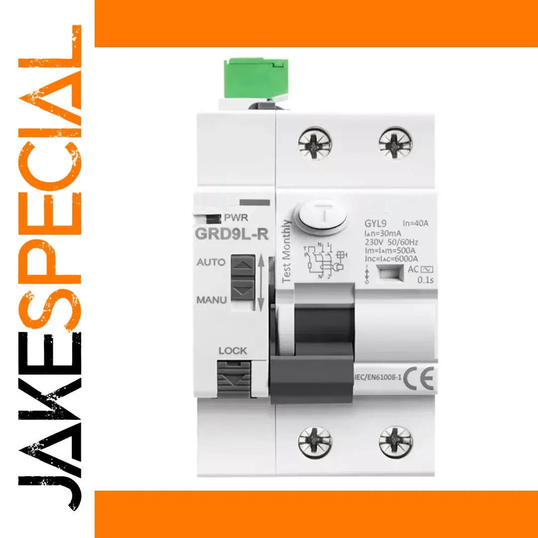 40A Digital Differential Breaker with RS485 Modbus 1 40A Digital Differential Breaker with RS485 Modbus