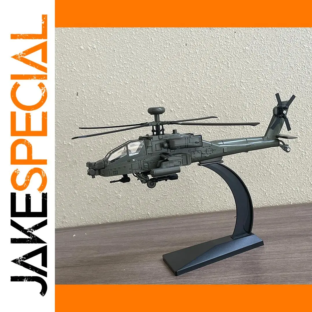 AH-64 Apache Helicopter Model 1:64 Scale 1 AH-64 Apache Helicopter Model 1:64 Scale