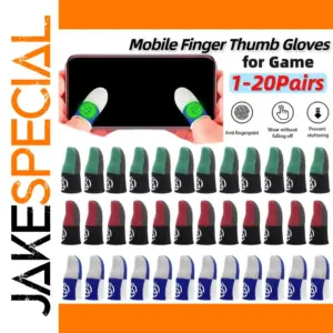 Gaming Finger Sleeves Set for Mobile Devices