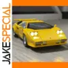 Vibrant Yellow Lamborghini Countach LP500S Model