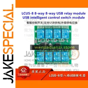 8-Channel USB Relay Module for Automation