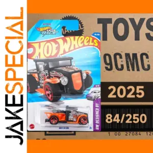 Vibrant Orange Hot Wheels Gotta Go Diecast Car