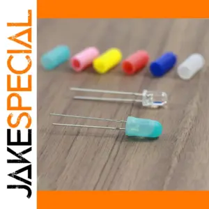 Vibrant 5.5mm Rubber Caps for Model Lighting