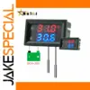 Digital Dual Display Voltmeters and Thermometers