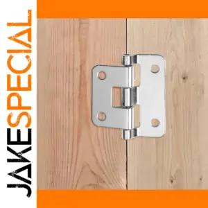 Heavy-Duty Chrome Finish Detachable Hinge 56x56mm