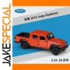 2020 Jeep Gladiator Welly Diecast Model 1:36 Scale