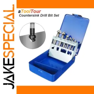 High-Speed Steel Countersink Drill Bit Set