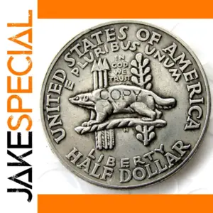 1936 Wisconsin Commemorative Half Replica Coin