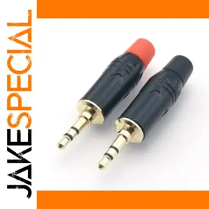 Premium 3.5mm Stereo Audio Plug for DIY Projects