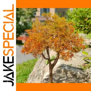Vibrant Miniature Tree for Dioramas 1:72 Scale