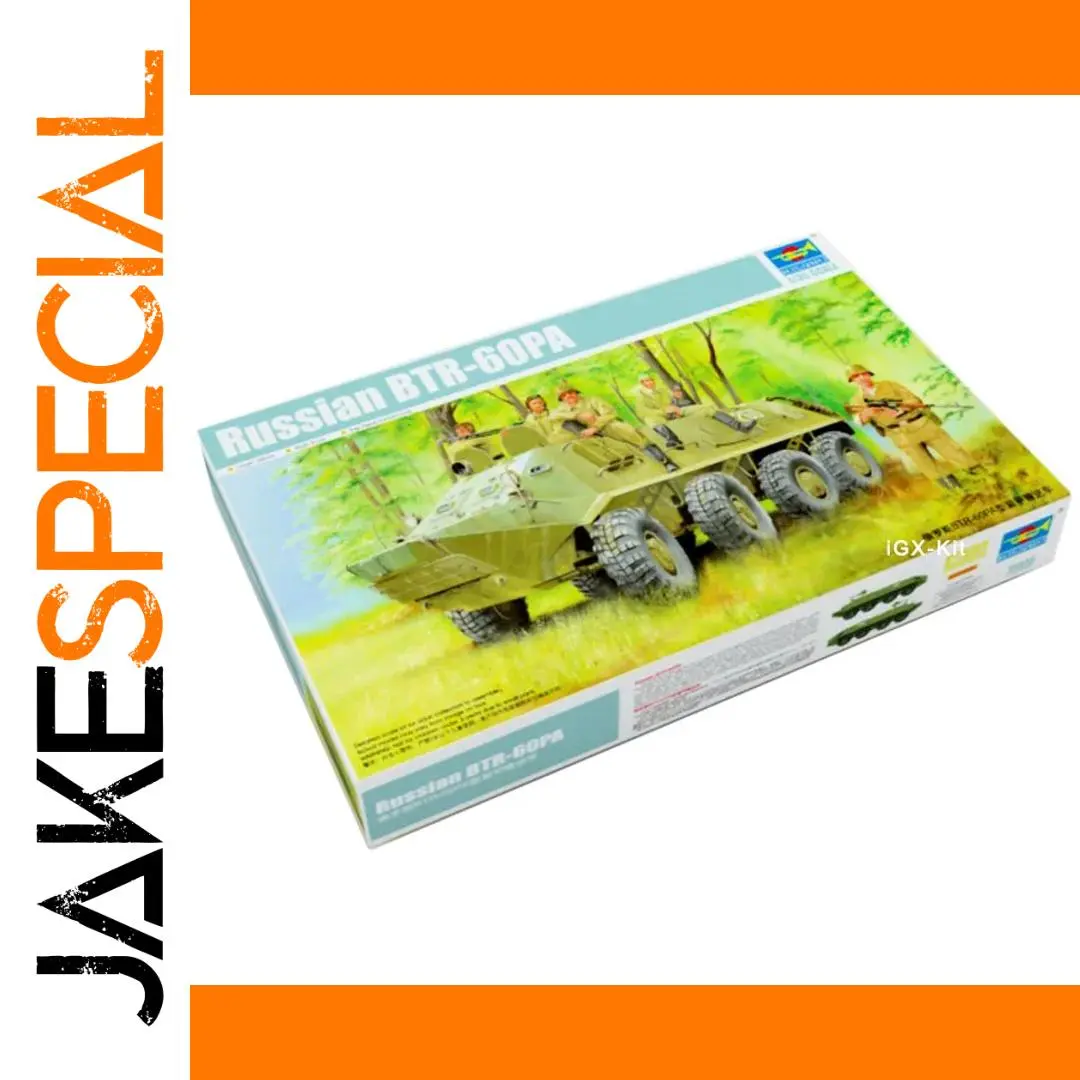 Russian BTR-60A Model Kit with 470+ Parts 1 Russian BTR-60A Model Kit with 470+ Parts