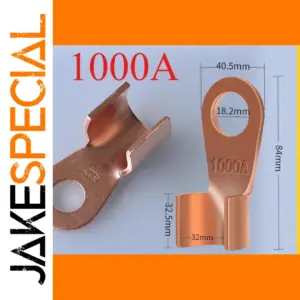 1000A Copper Terminal Connector for High-Current Applications