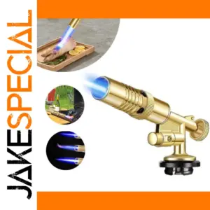 Gold Finish Portable Welding Torch for Metalwork