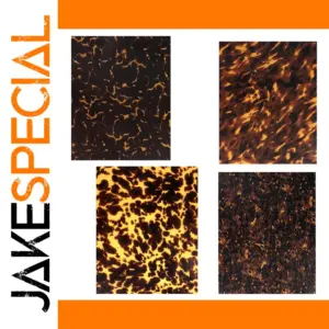 Vibrant Self-Adhesive Tortoise Scratch Plate