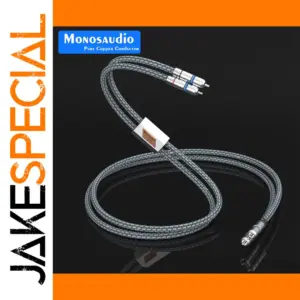 Premium MonoAudio RCA Signal Cable 1-2m