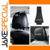Pajero Black Headrest Cover 62x24cm