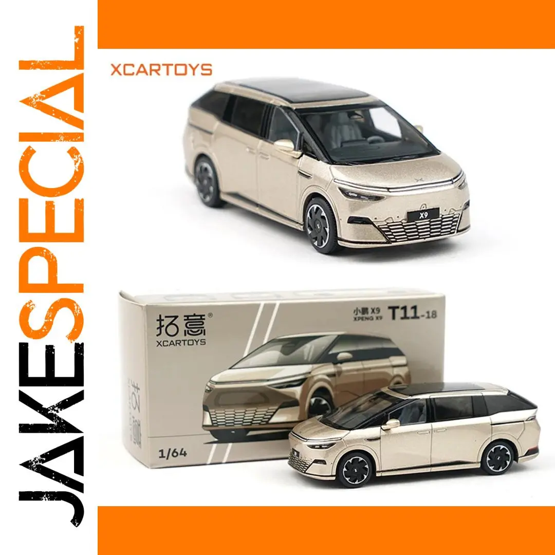 XPENG X9-Gold 1:64 Scale Diecast Model 1 XPENG X9-Gold 1:64 Scale Diecast Model