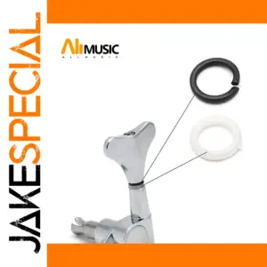 Bass Guitar Tuning Peg Mounting Set - 60 Ferrules & Washers